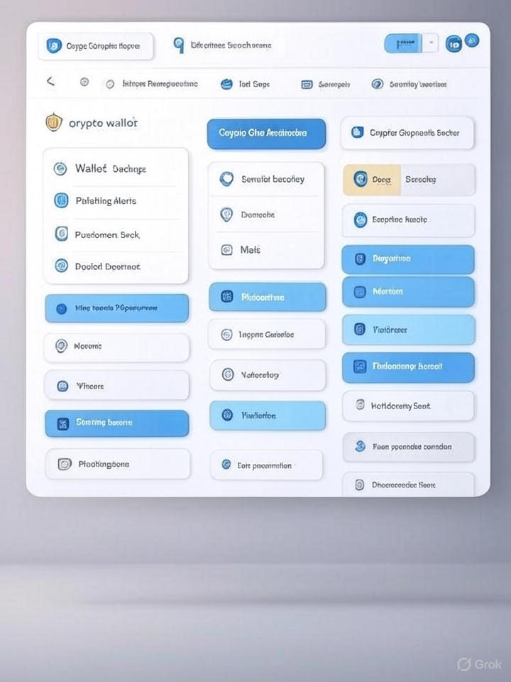 Интерфейс браузерных расширений для защиты криптокошельков