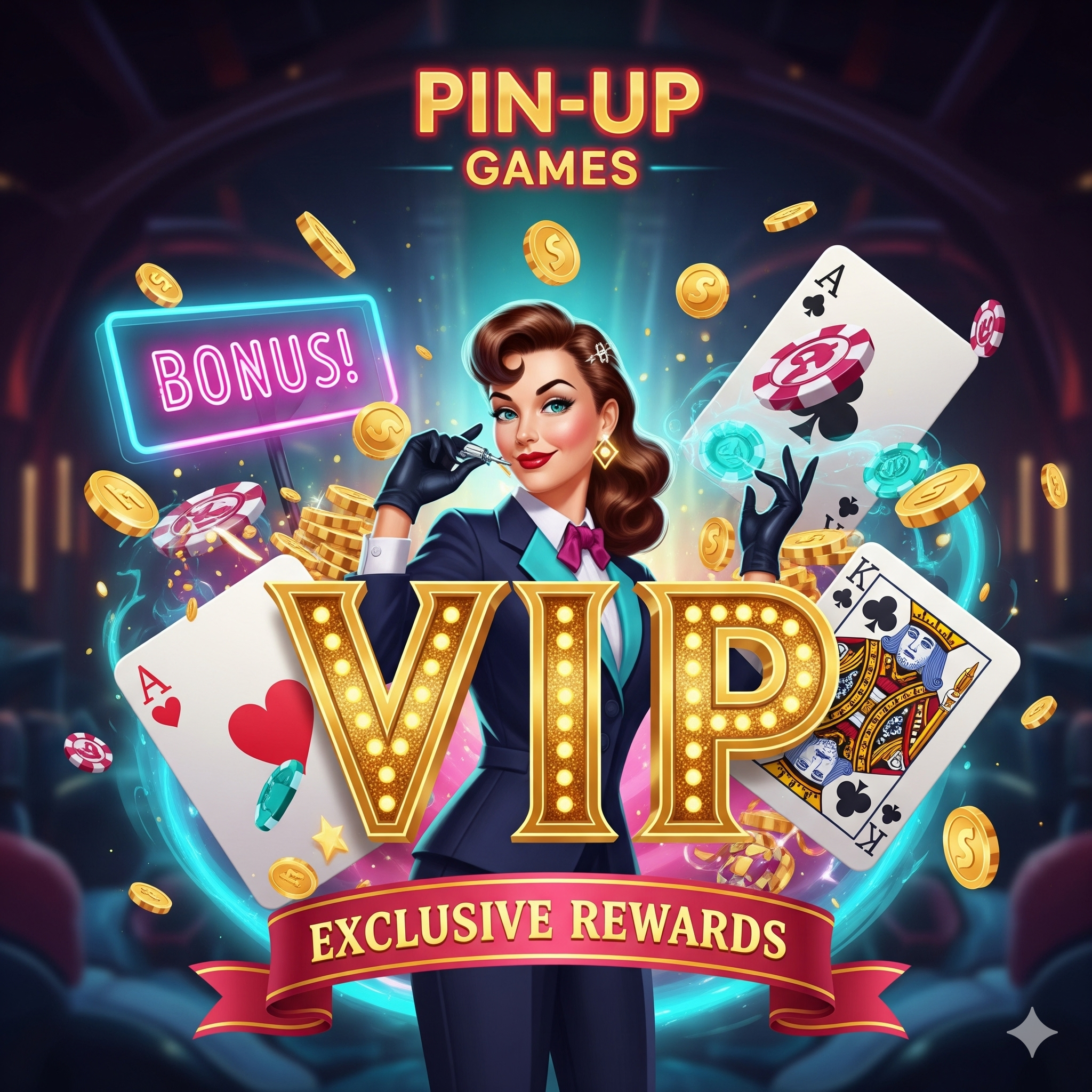 VIP-программа и бонусы Pin-Up Games