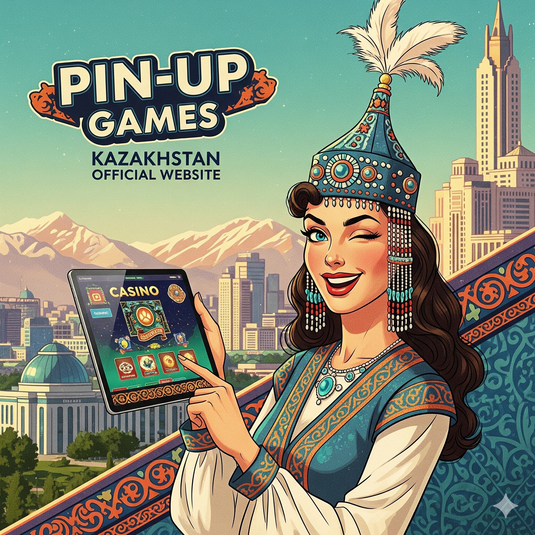 Главная страница Pin-Up Games Казахстан